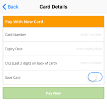 Pay with new card